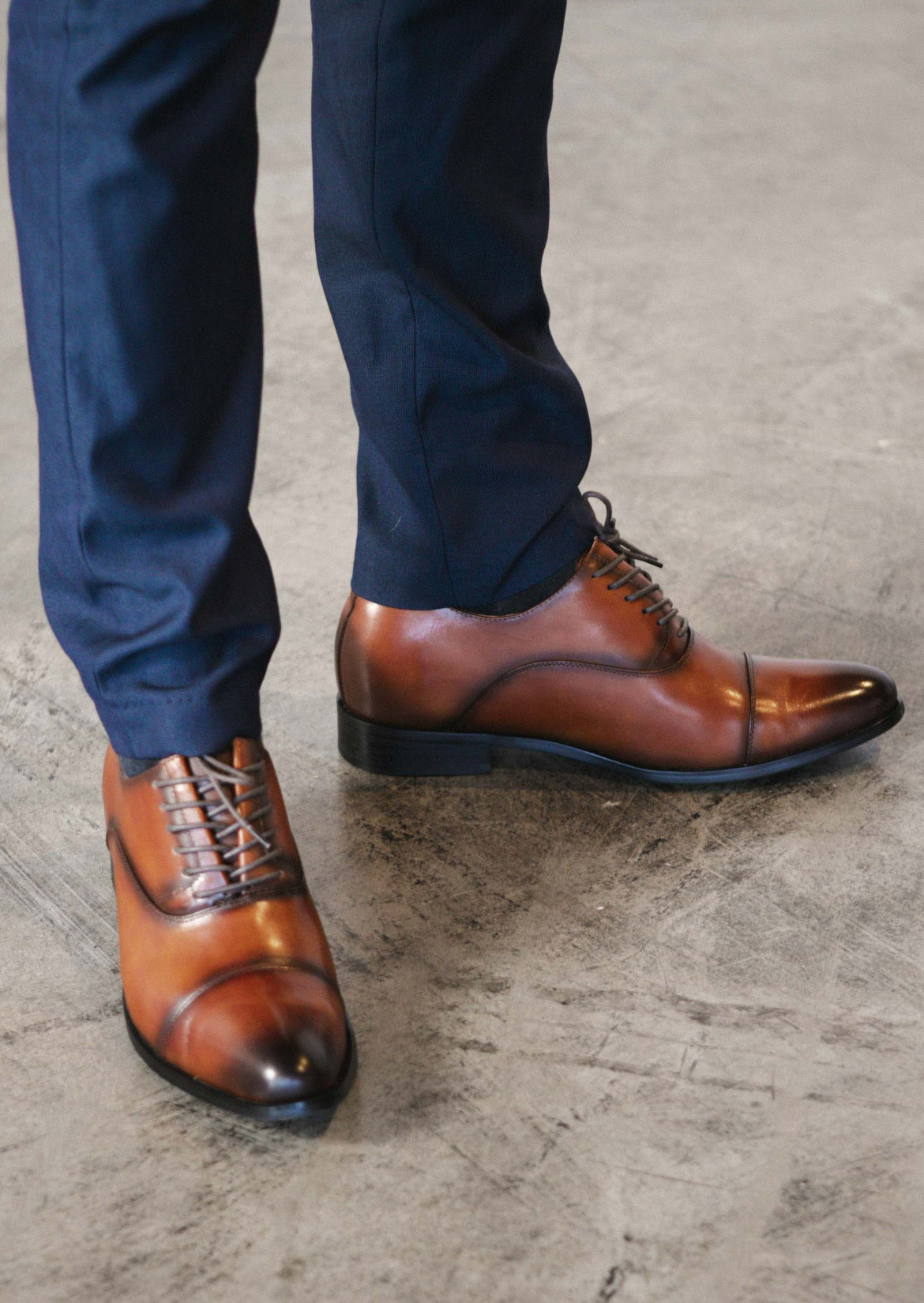 Volo Alte Milano Classic Elevator Oxford Shoes