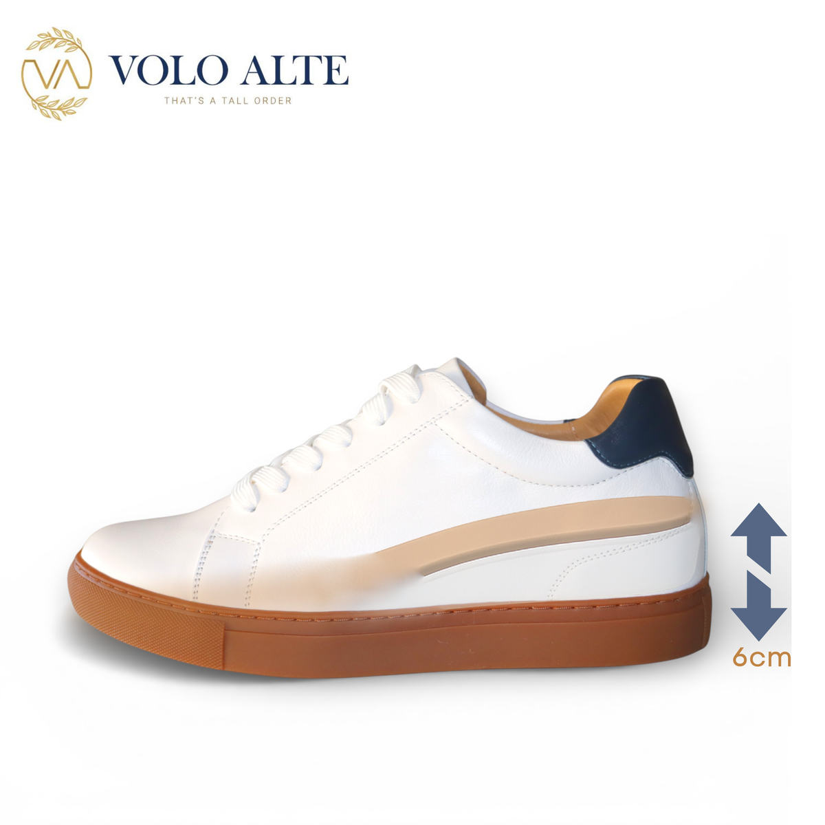 Volo Alte Echo White with brown